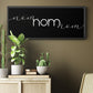 Nom Nom Nom - Floater Framed Canvas Print