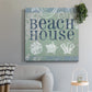 Beach Sign I - Canvas Art Print