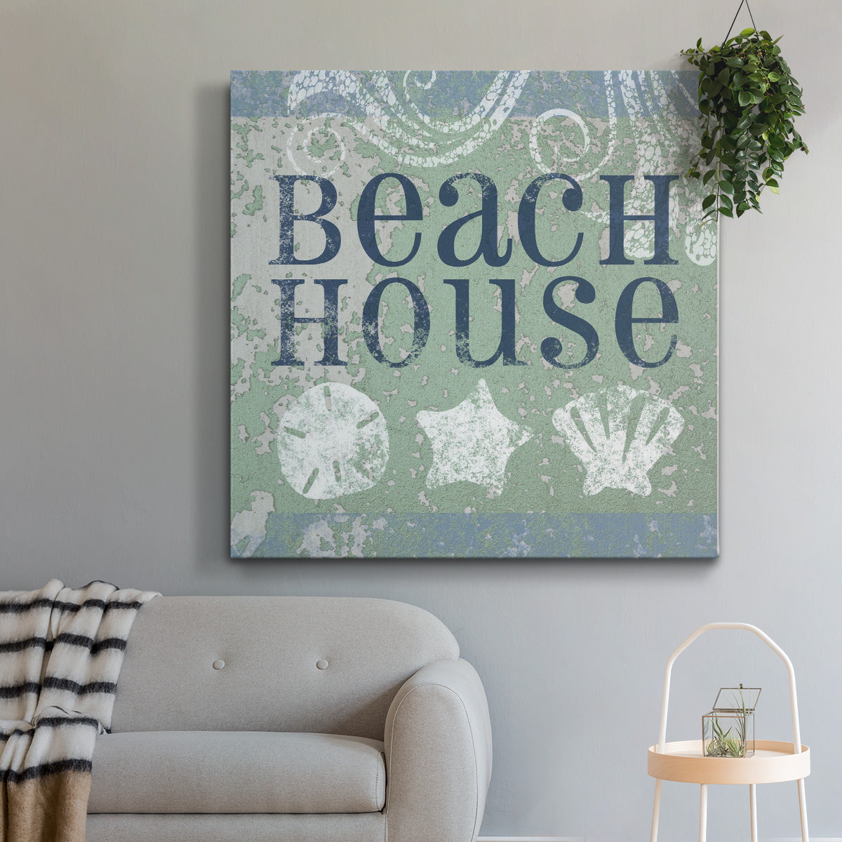 Beach Sign I - Canvas Art Print