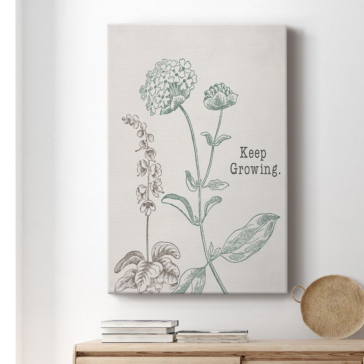 Keep Growing - Canvas Art Print