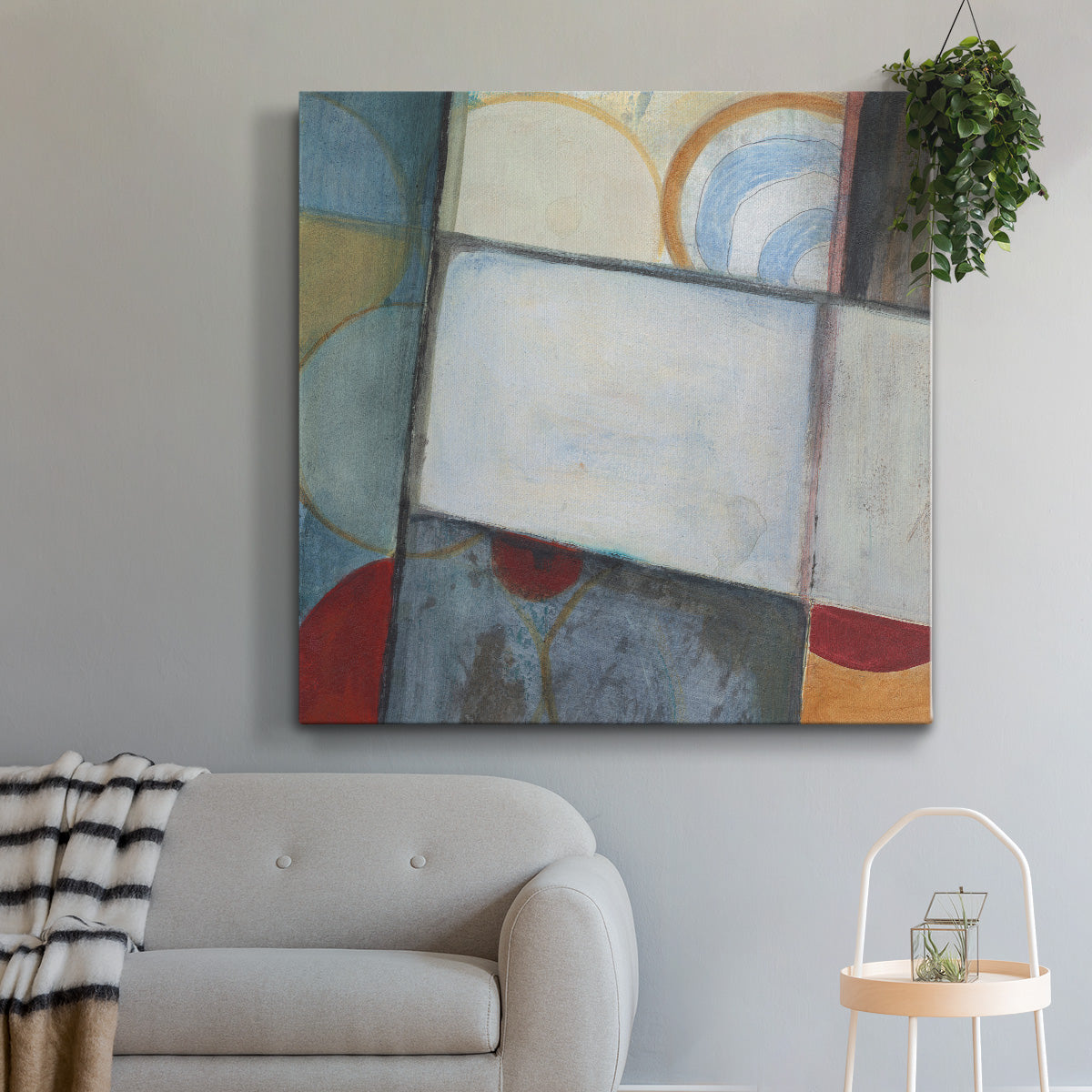 Seven Circles III-Premium Gallery Wrapped Canvas - Ready to Hang