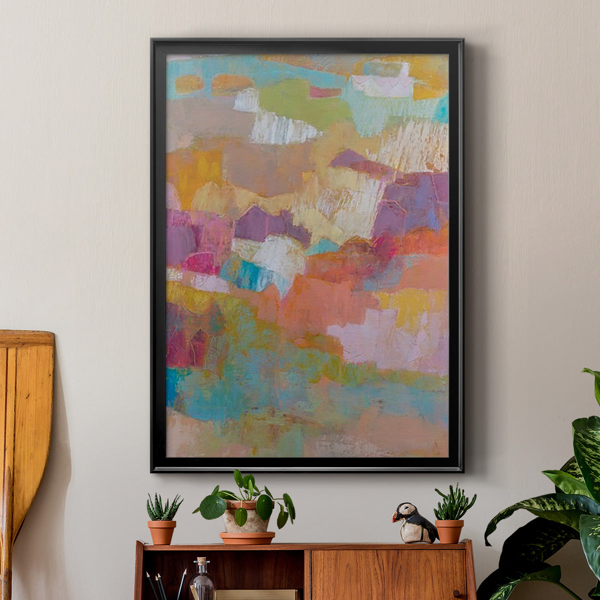 Kindill II - Modern Framed Canvas Print