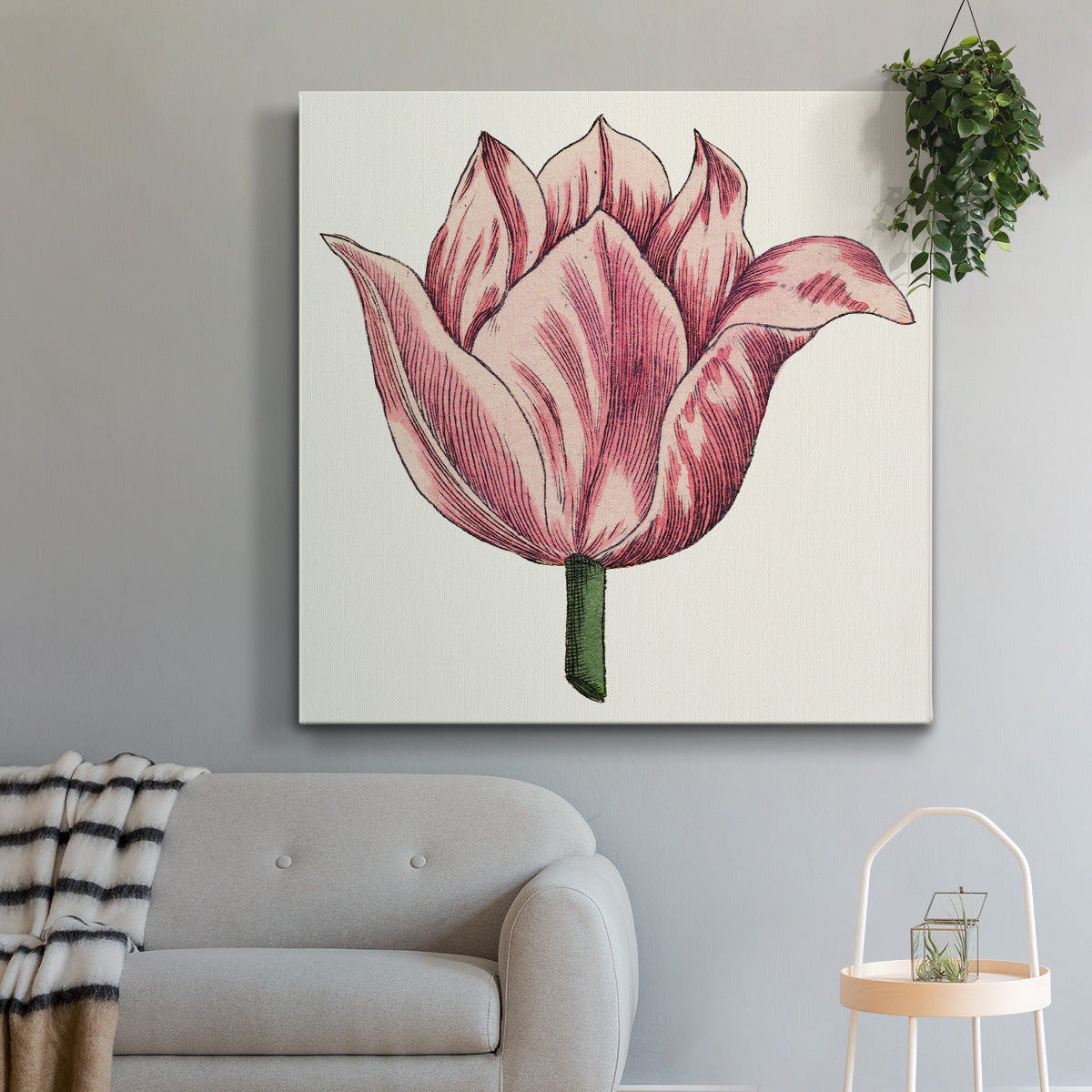 Tulip Garden VII - Canvas Art Print