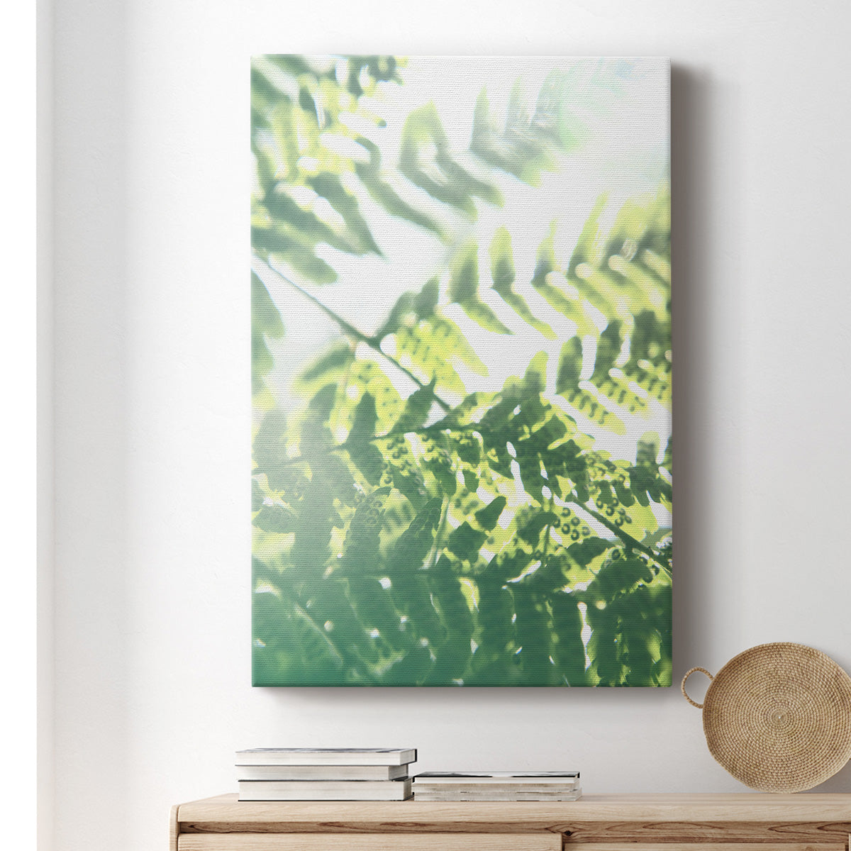 UA Fern Glow V Premium Gallery Wrapped Canvas - Ready to Hang