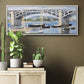 The Bridge Over the Seine, 1874 - Floater Framed Canvas Print