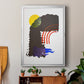 Shifting IV - Modern Framed Canvas Print
