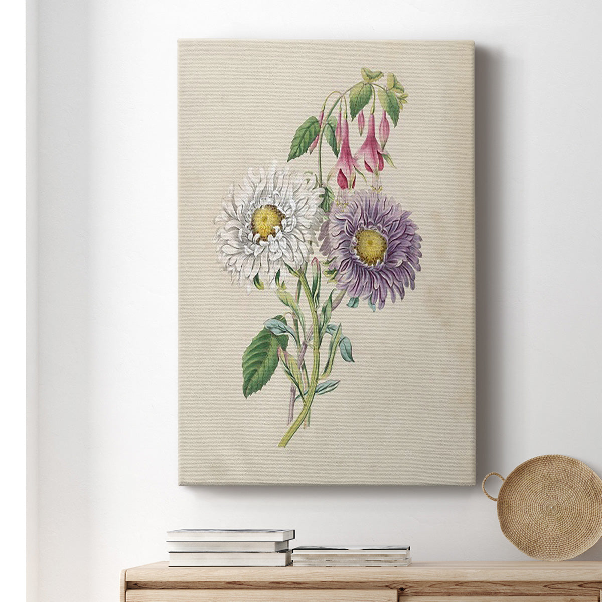 Antique Garden Bouquet III Premium Gallery Wrapped Canvas - Ready to Hang