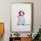 Penguin Play I - Modern Framed Canvas Print