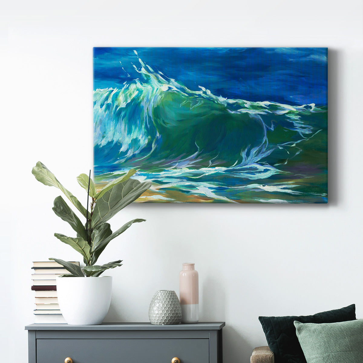 Green Flash - Canvas Art Print