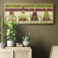 Happy Merry Joyous - Floater Framed Canvas Print