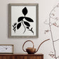 Silhouette Garden I - Premium Canvas Framed in Barnwood - Ready to Hang