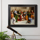 Christ Washing the Disciples' Feet - Ornate Framed Canvas Print