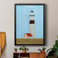 Lookout Point II - Modern Framed Canvas Print