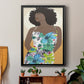 You Go Woman I - Modern Framed Canvas Print