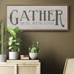 Gather Here With Love - Floater Framed Canvas Print
