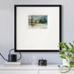 Wintery Horizon II Premium Framed Print Double Matboard