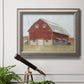 Rustic Red Barn II Premium Framed Canvas- Ready to Hang