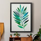 Palm Frond Flow III - Modern Framed Canvas Print