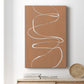 Terracotta Drift I Premium Gallery Wrapped Canvas - Ready to Hang