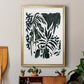 Ink Jungle II - Modern Framed Canvas Print