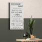 Bathroom Rules - Premium Gallery Wrapped Canvas - Ready to Hang