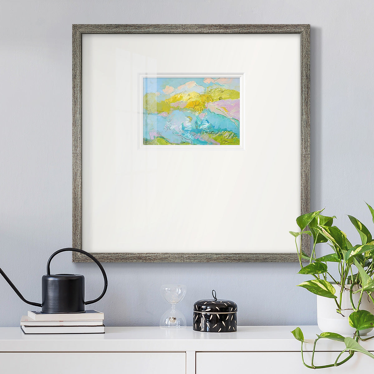 Learning to Fly - Double Matboard Framed Print