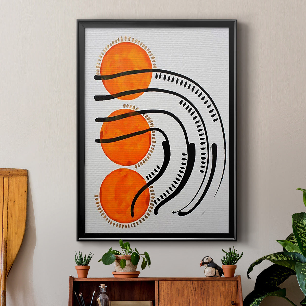 Get a Grip - Modern Framed Canvas Print