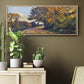 The Road to the Farm of Saint - Floater Framed Canvas Print