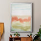 Blushing Sunrise I - Modern Framed Canvas Print