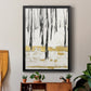 Gilded Winter II - Modern Framed Canvas Print