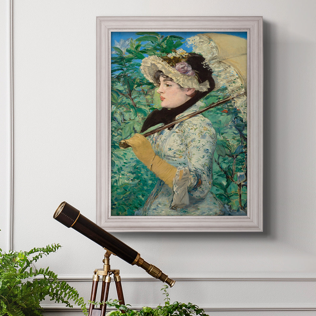 Spring - Ornate Framed Canvas Print