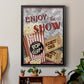 Movie Night I - Modern Framed Canvas Print