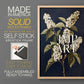 Floral Study Series LII - Restickable Framed Art Set