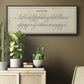 Manuscript Sampler II - Floater Framed Canvas Print