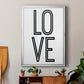 Bold Love II - Modern Framed Canvas Print