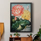 Temple of Flora V - Modern Framed Canvas Print