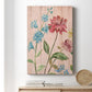 Wildflower Flutter I Premium Gallery Wrapped Canvas - Ready to Hang