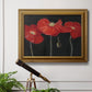 Poppy Trio I Premium Framed Canvas- Ready to Hang