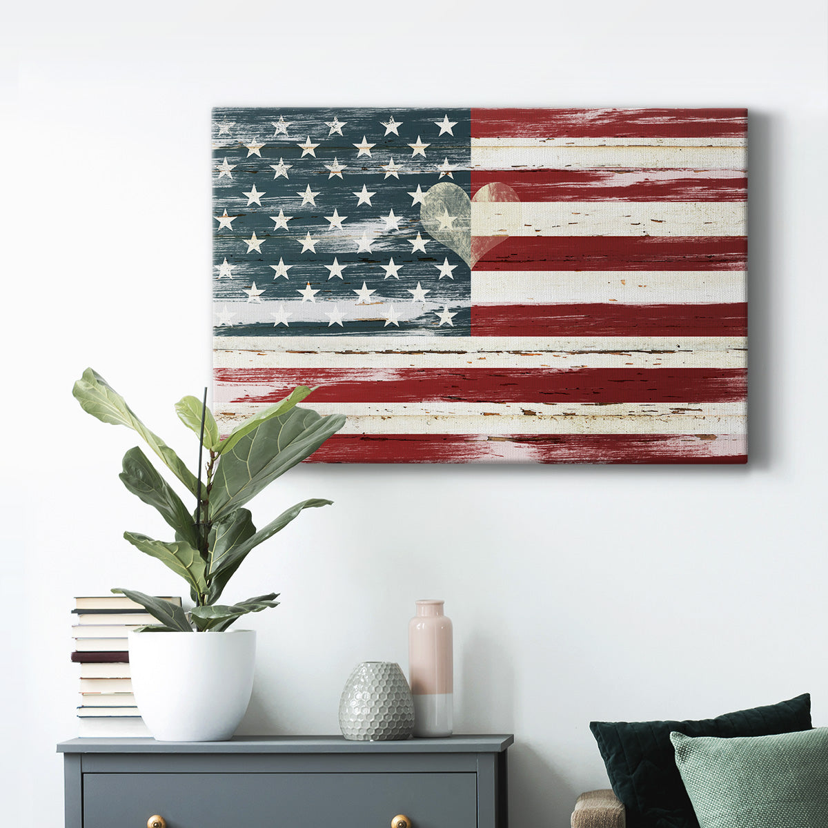 Heart of America - Canvas Art Print