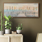 The Beach Is Calling - Floater Framed Canvas Print