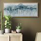 Blue Birch Morning - Floater Framed Canvas Print