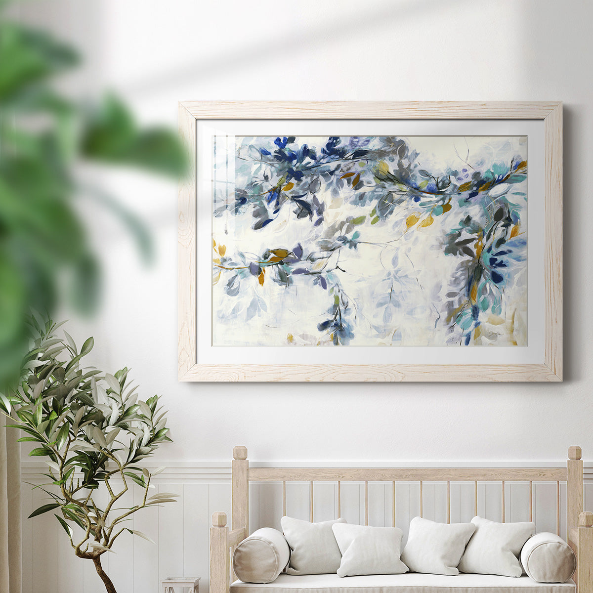 Gentle Gestures - Barnwood Framed Art Print