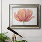 Single Pink Bloom I Premium Framed Canvas- Ready to Hang