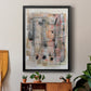 Walled City - Modern Framed Canvas Print