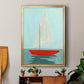 Small Sail II - Modern Framed Canvas Print