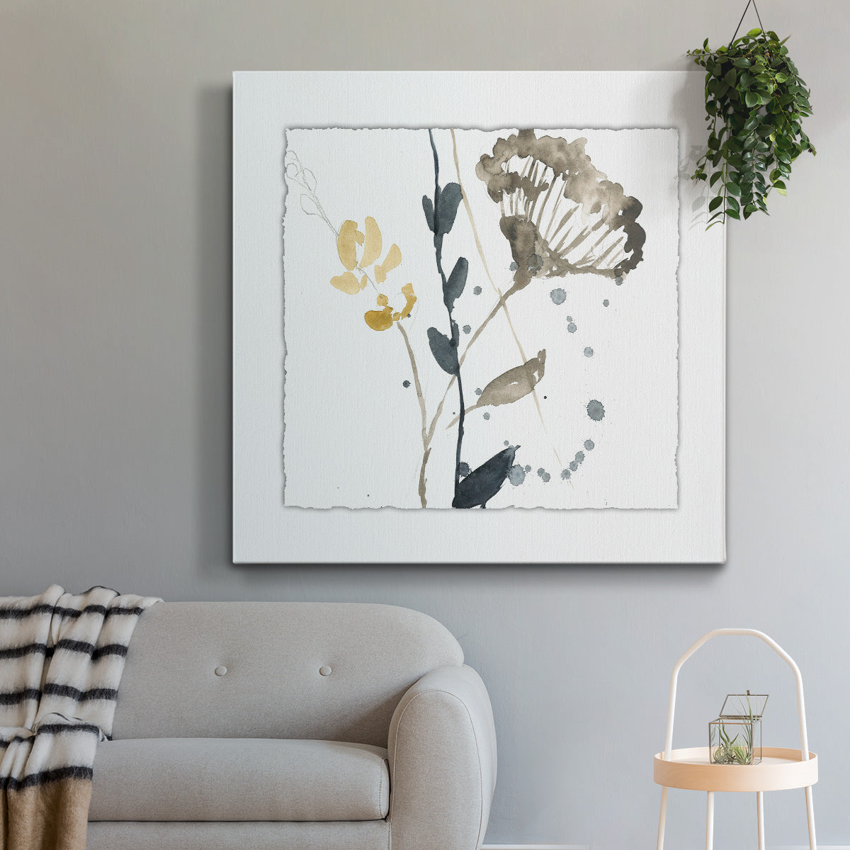 Branch Contours VI - Canvas Art Print