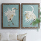 Heron Plumage III - Premium Framed Canvas 2 Piece Set - Ready to Hang