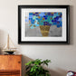 Blue Love - Modern Framed Art Print