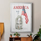 America My Home Sweet Home - Modern Framed Canvas Print