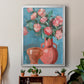 Rosa Blooms I - Modern Framed Canvas Print